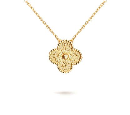 [Lora]CLOVER 15MM SINGLE FLOWER NECKLACE COLLECTION