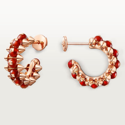 [LORA] CLASH 7.9MM AGATE CHALCEDONY EARRINGS