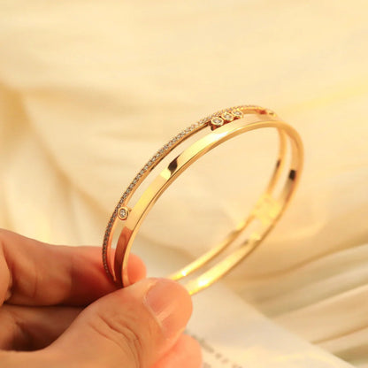 [LORA] Move Romane Diamond Bangle Bracelet
