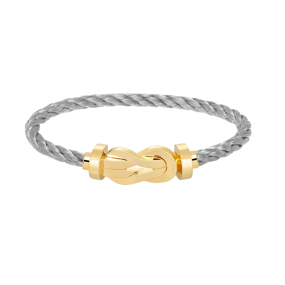 [LORA]CHANCE LARGE 8 FIGURE BUCKLE NO DIAMOND BRACELET GOLD