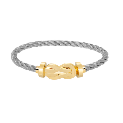 [LORA]CHANCE LARGE 8 FIGURE BUCKLE NO DIAMOND BRACELET GOLD