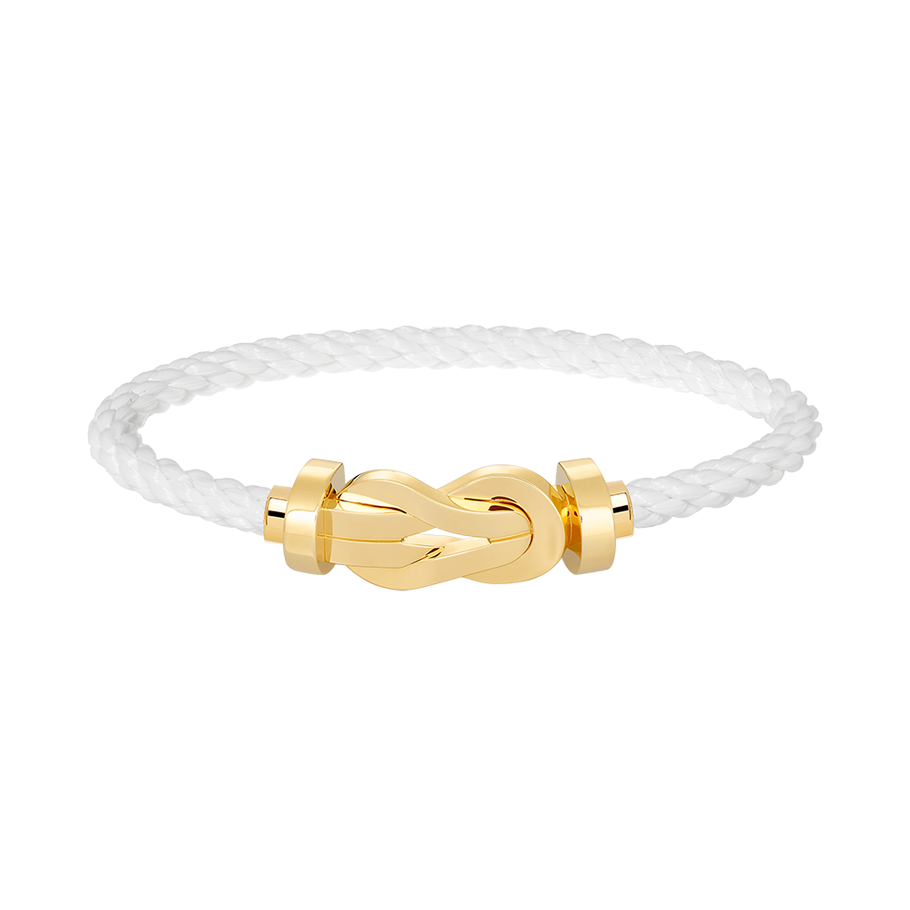 [LORA]CHANCE LARGE 8 FIGURE BUCKLE NO DIAMOND BRACELET GOLD