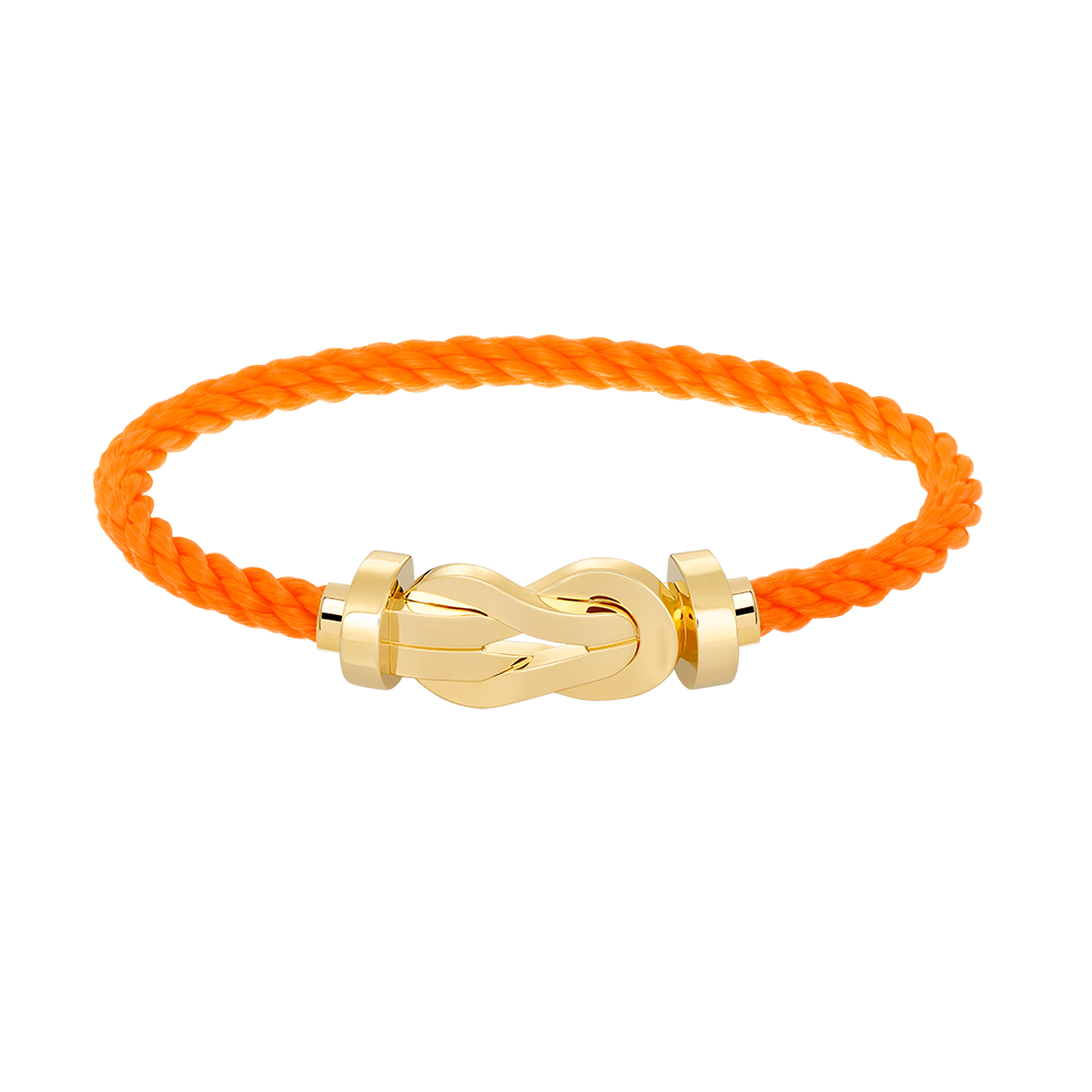 [LORA]CHANCE LARGE 8 FIGURE BUCKLE NO DIAMOND BRACELET GOLD