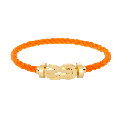 [LORA]CHANCE LARGE 8 FIGURE BUCKLE NO DIAMOND BRACELET GOLD