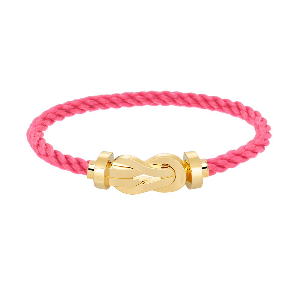 [LORA]CHANCE LARGE 8 FIGURE BUCKLE NO DIAMOND BRACELET GOLD