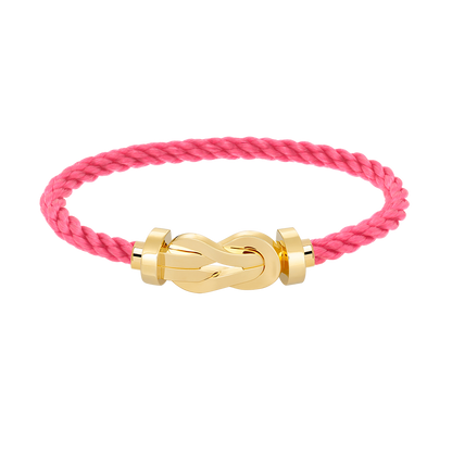 [LORA]CHANCE LARGE 8 FIGURE BUCKLE NO DIAMOND BRACELET GOLD