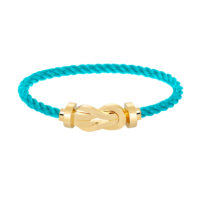 [LORA]CHANCE LARGE 8 FIGURE BUCKLE NO DIAMOND BRACELET GOLD