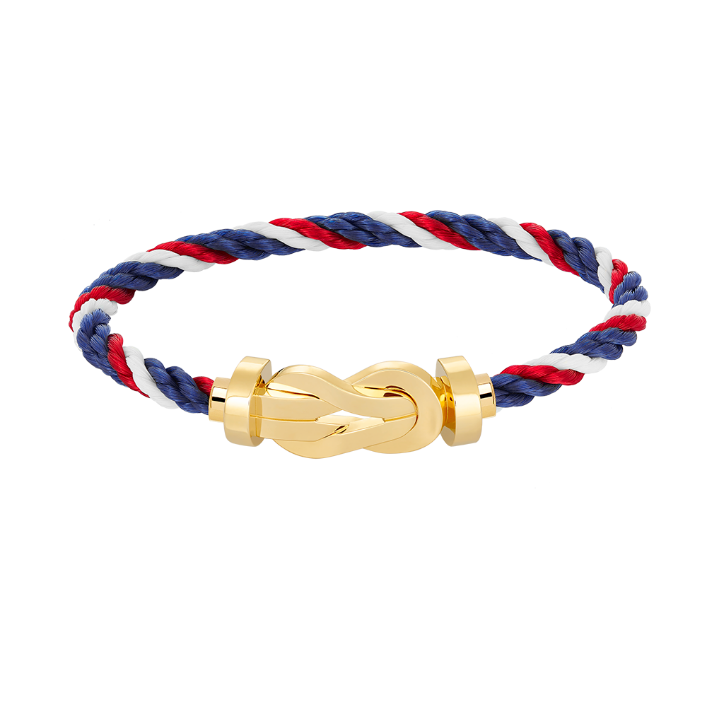 [LORA]CHANCE LARGE 8 FIGURE BUCKLE NO DIAMOND BRACELET GOLD