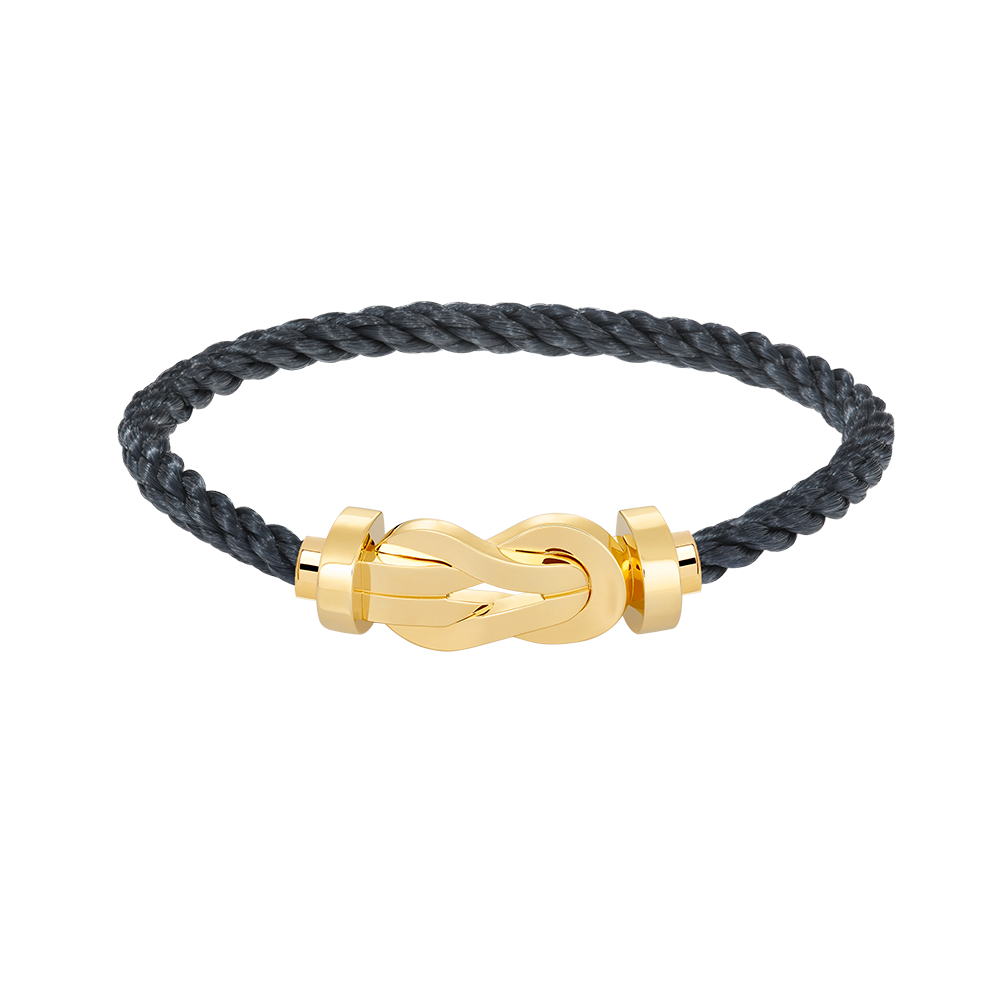 [LORA]CHANCE LARGE 8 FIGURE BUCKLE NO DIAMOND BRACELET GOLD