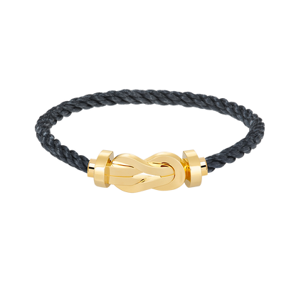[LORA]CHANCE LARGE 8 FIGURE BUCKLE NO DIAMOND BRACELET GOLD