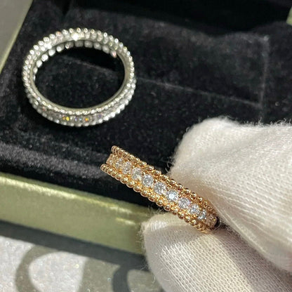 [LORA]PERLEE DIAMOND SILVER RING