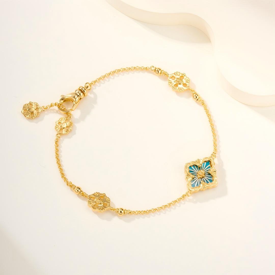[Lora JEWELRY] OPERA TULLE ENAMEL BRACELET