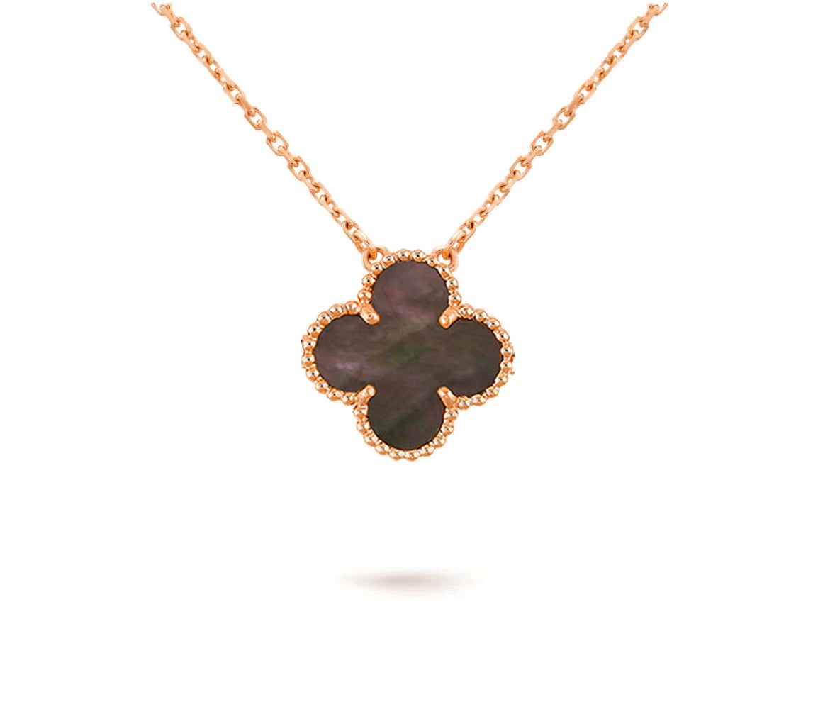 [Lora]CLOVER 15MM SINGLE FLOWER NECKLACE COLLECTION