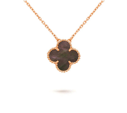 [Lora]CLOVER 15MM SINGLE FLOWER NECKLACE COLLECTION