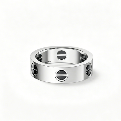 [LORA] LOVE RING 5.5MM NO DIAMONDS  CERAMIC