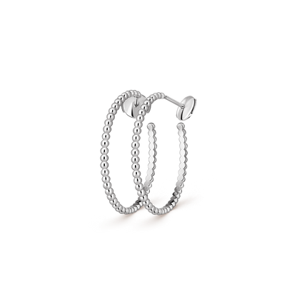 [Lora] SMOOTH BEAD STUD EARRINGS