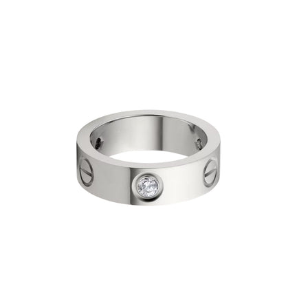 [LORA] LOVE 5.5MM 3 DIAMOND RING