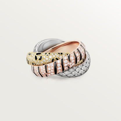 [LORA] TRINITY  RING LEOPARD PRINT