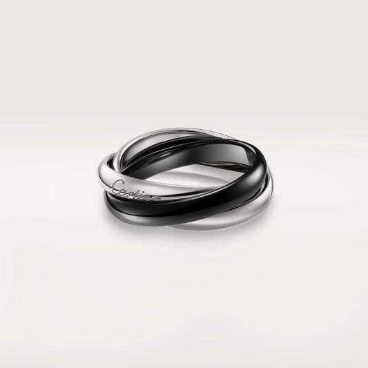 [Lora] TRINITY 3.2MM RING BLACK CERAMIC