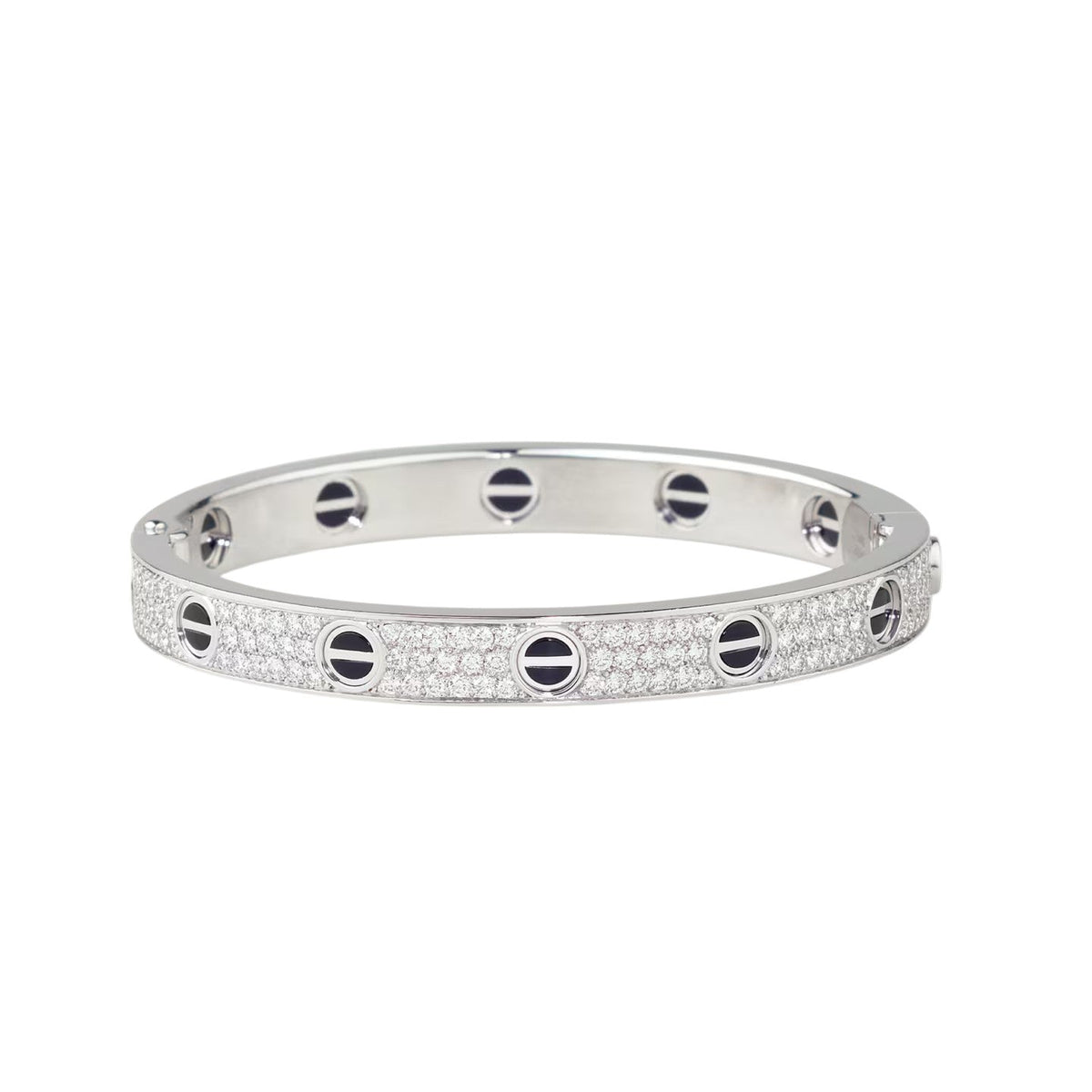[Lora] LOVE BRACELET 6.1MM DIAMOND-PAVED CERAMIC