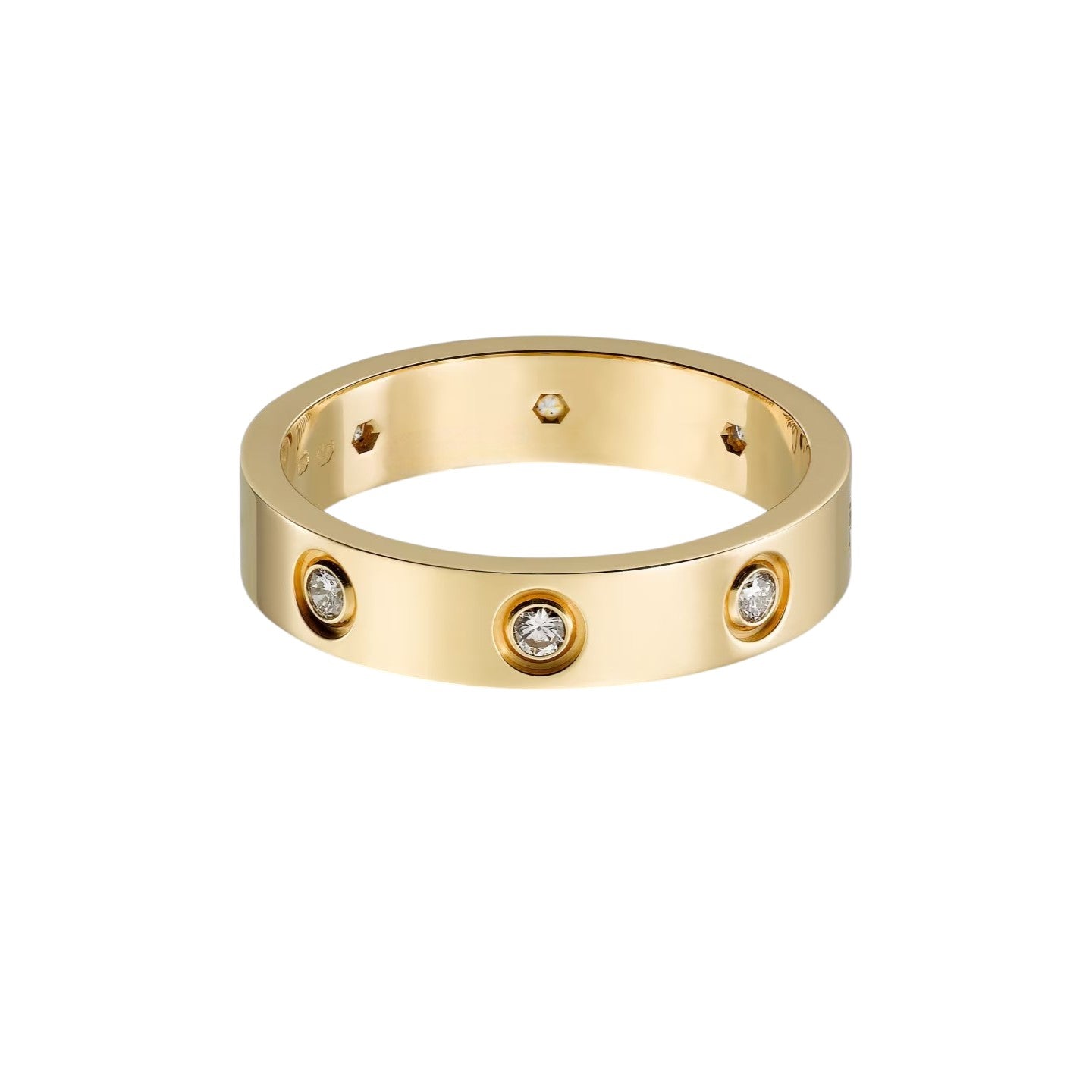 [LORA] LOVE 4MM 8 DIAMOND RING