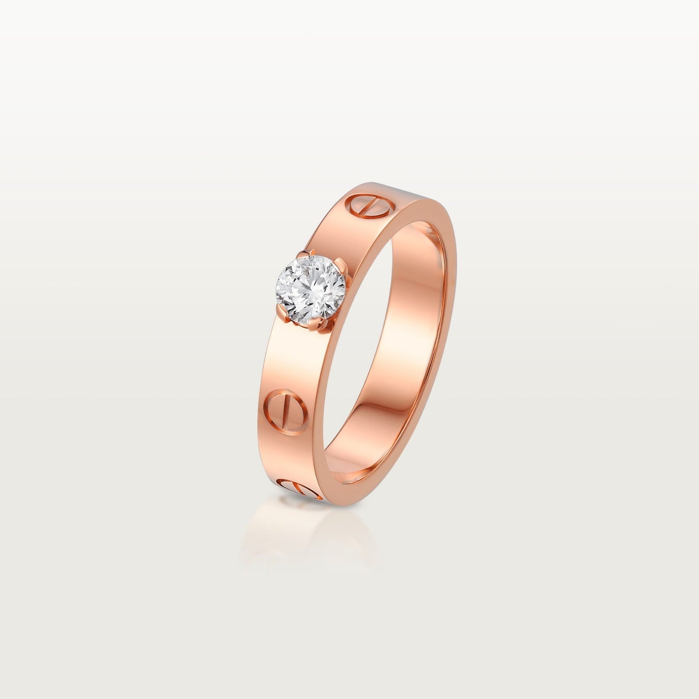 [LORA] LOVE RING 3.6MM 1 BIG DIAMOND