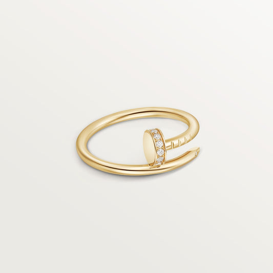 [Lora] JUSTE 1.8MM HALF DIAMOND RING