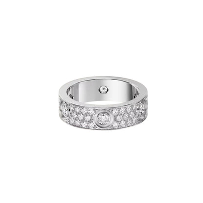 [LORA] LOVE 5.5MM FULL-PAVE 6-DIAMOND RING