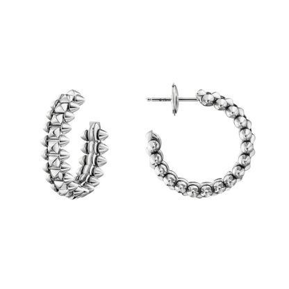 [Lora] CLASH SMALL HOOP EARRINGS