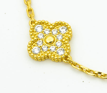 [Lora] CLOVER 5 MOTIF LASER BRACELET COLLECTION