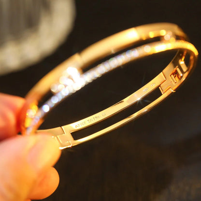 [LORA] Move Romane Diamond Bangle Bracelet