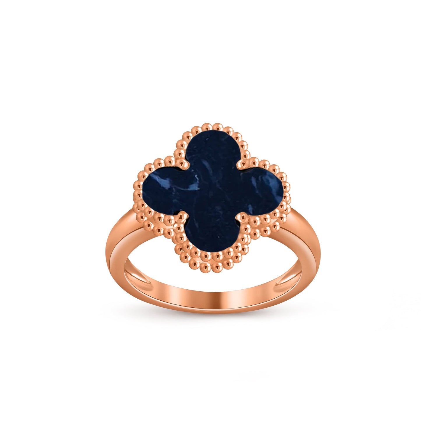 [Lora]CLOVER RING ROSE GOLD COLLECTION