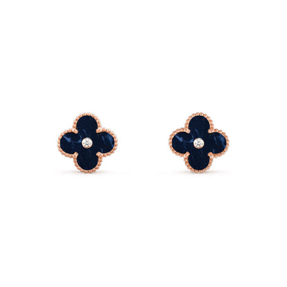 [Lora]CLOVER  15MM DIAMOND EARRINGS COLLECTION