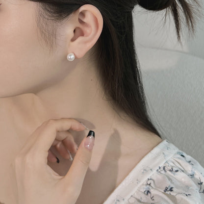 [LORA]Delicate Pearl Earrings