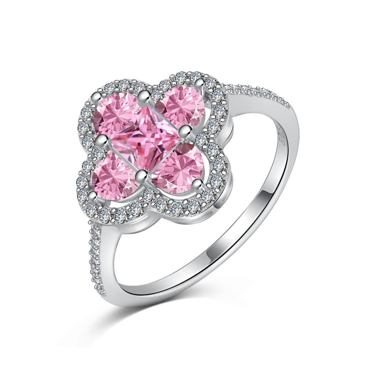 [LORA]Luxurious Eternity Flower Shape Banquet Ring