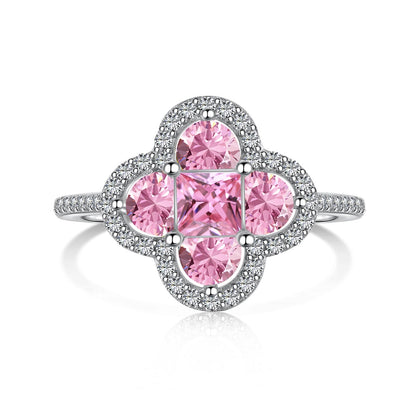 [LORA]Luxurious Eternity Flower Shape Banquet Ring