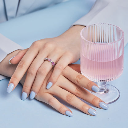 [LORA]Unique Colorful Emerald Cut Party Ring