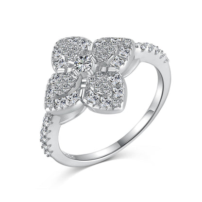 [LORA]Luxurious Colorful Flower Shape Banquet Ring