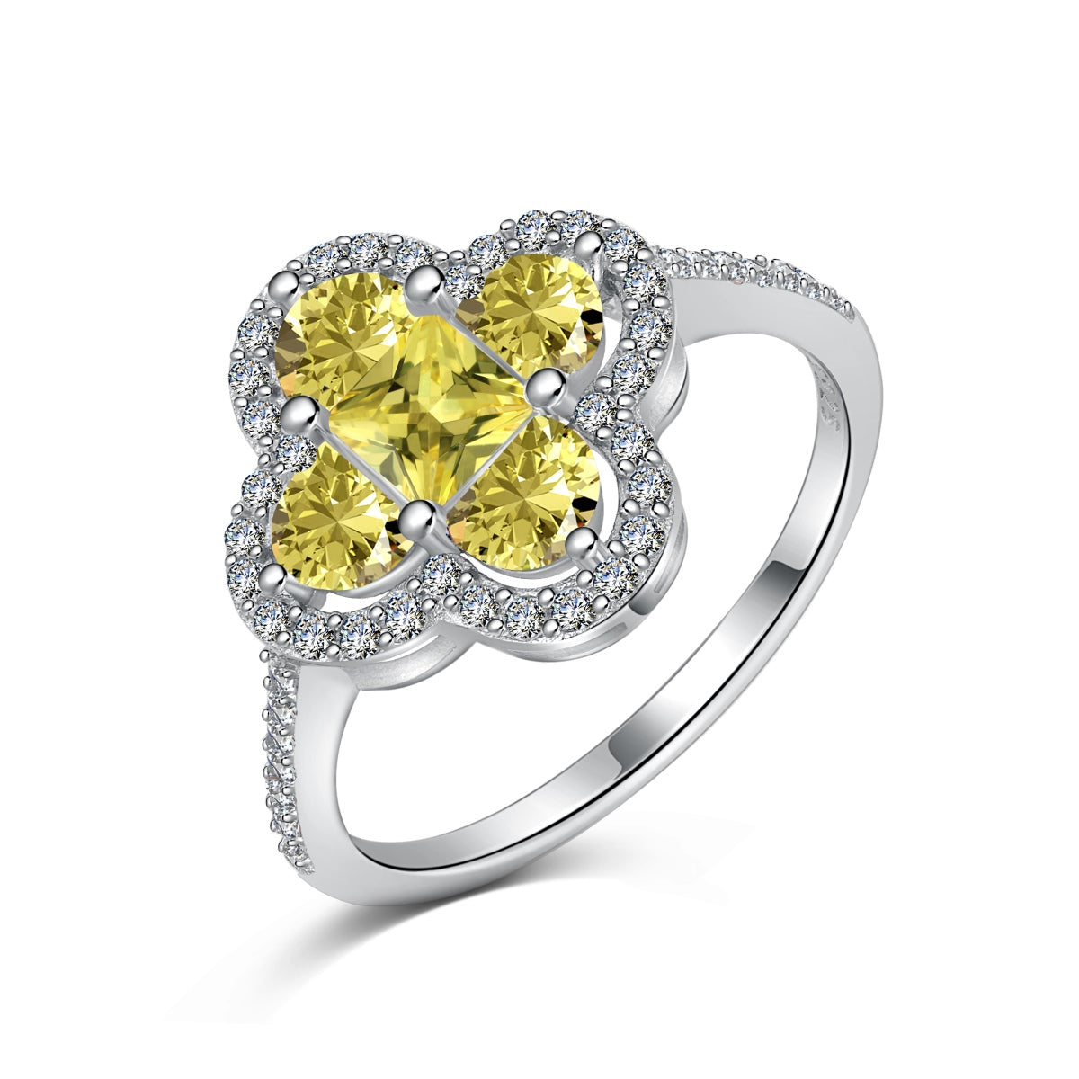 [LORA]Luxurious Eternity Flower Shape Banquet Ring