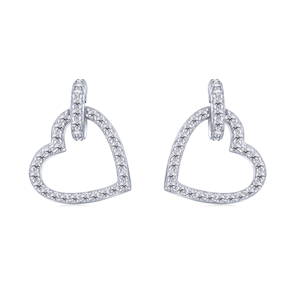[LORA]Dainty Heart Shape Earrings