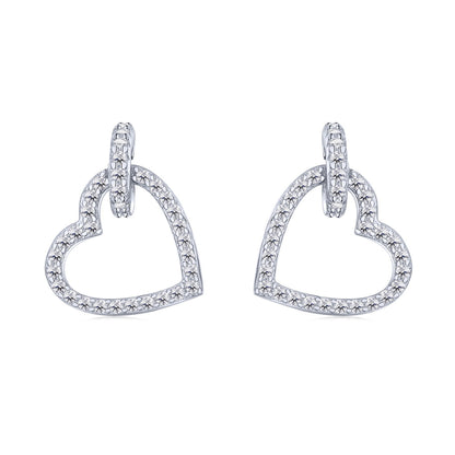 [LORA]Dainty Heart Shape Earrings