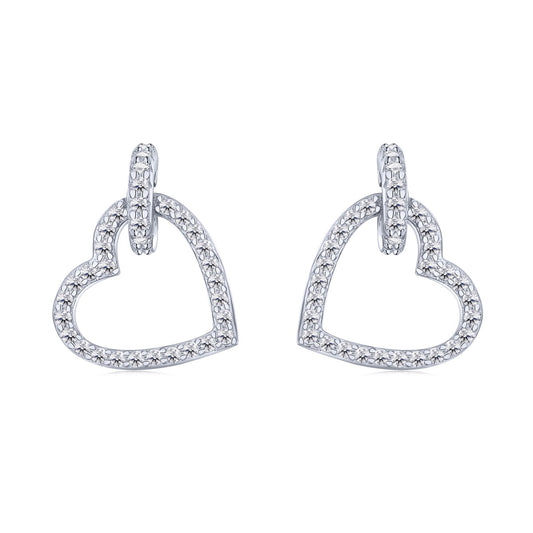 [LORA]Dainty Heart Shape Earrings