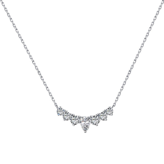 [LORA]Dainty Colorful Heart Necklace