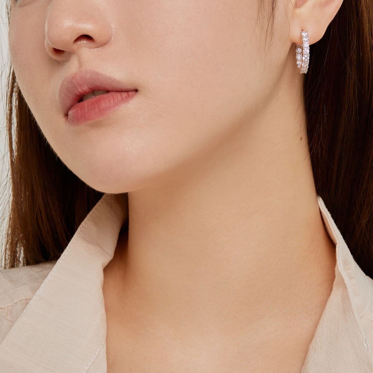 [LORA]Unique Round Cut Daily Earrings