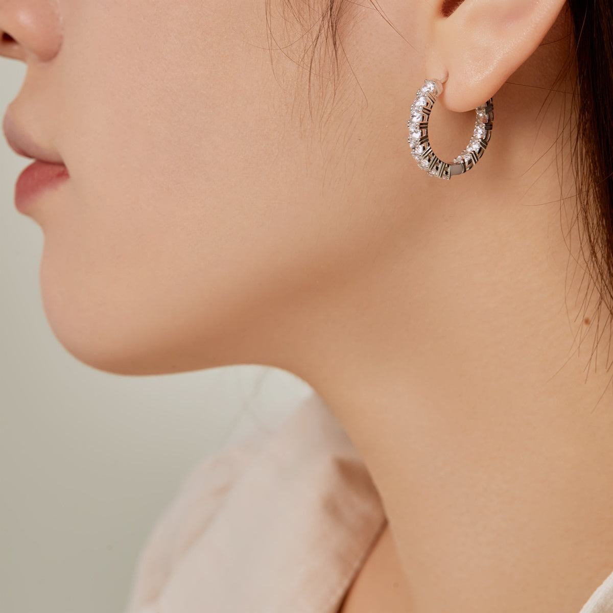 [LORA]Unique Round Cut Daily Earrings