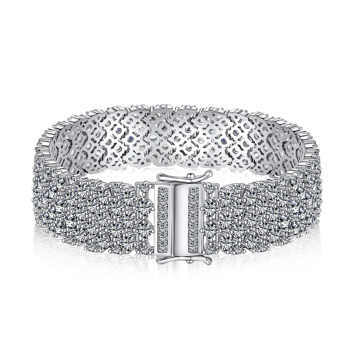 [LORA]Ornate Elegant Round Cut Party Bracelet