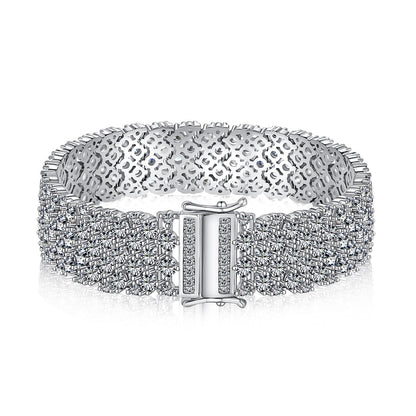 [LORA]Ornate Elegant Round Cut Party Bracelet