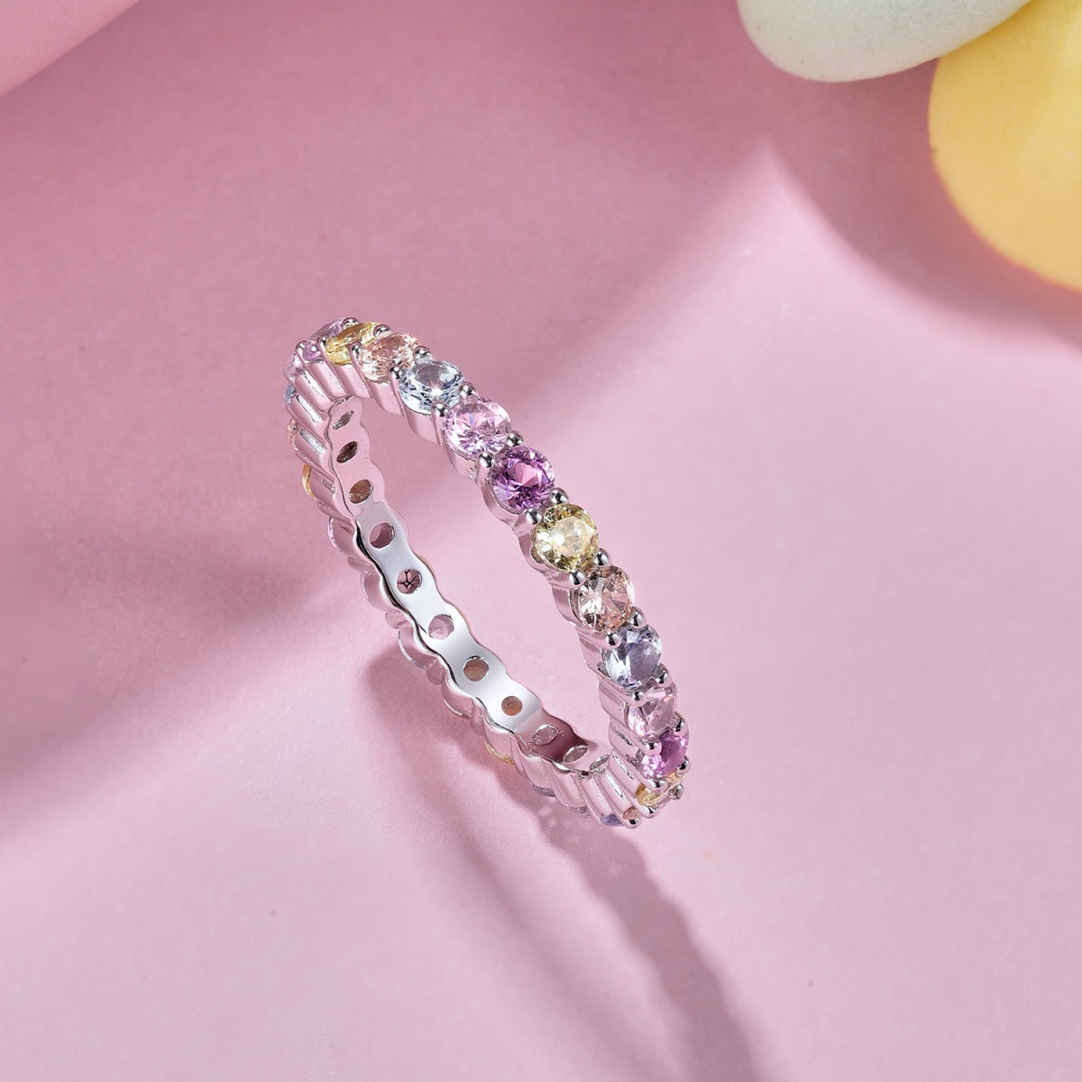 [LORA]Dazzling Resplendent Round Cut Party Ring