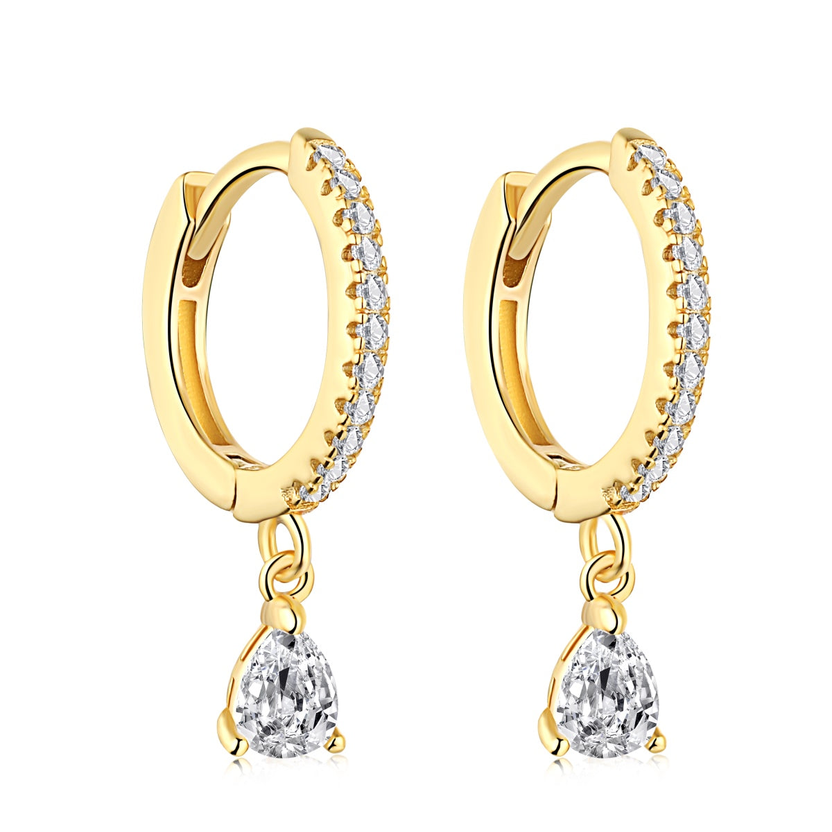 [LORA]Luxurious Geometric Drop Earrings