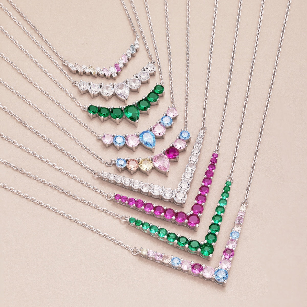 [LORA]Ornate Round Cut Necklace